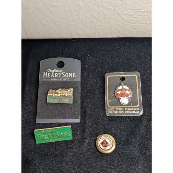 Lot of Four Vacation Places Pins - Picture 1 of 5